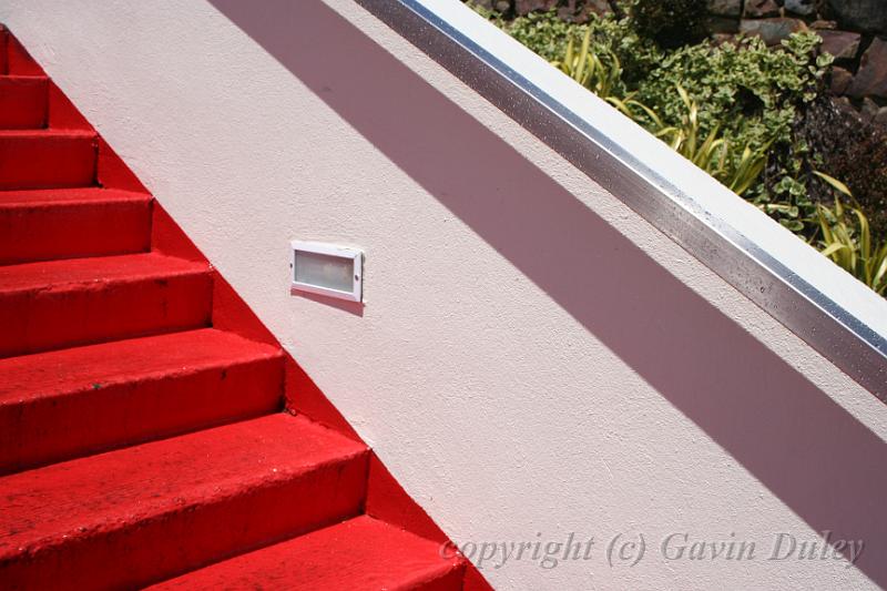 Red stairs, Olinda Arboretum.JPG